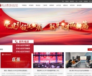北京北大方正软件职业技术学院 网站截图