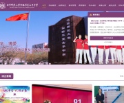 北京市华夏女子中学 网站截图
